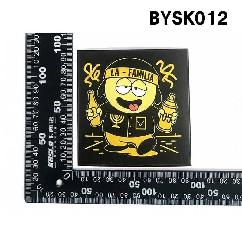 Autocollants décoratifs La Familia LF2005 Beitar 9 x 9 cm – Lot de 6 autocollants adhésifs 4