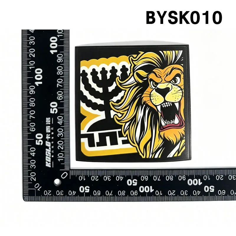 Autocollants décoratifs La Familia LF2005 Beitar 9 x 9 cm – Lot de 6 autocollants adhésifs 11