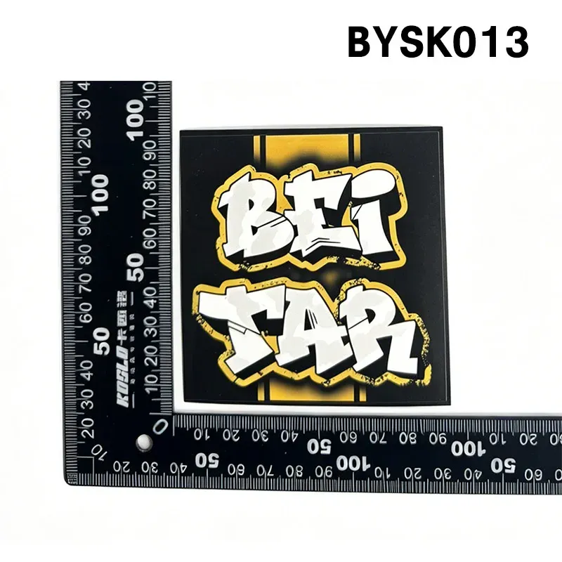 Autocollants décoratifs La Familia LF2005 Beitar 9 x 9 cm – Lot de 6 autocollants adhésifs 8