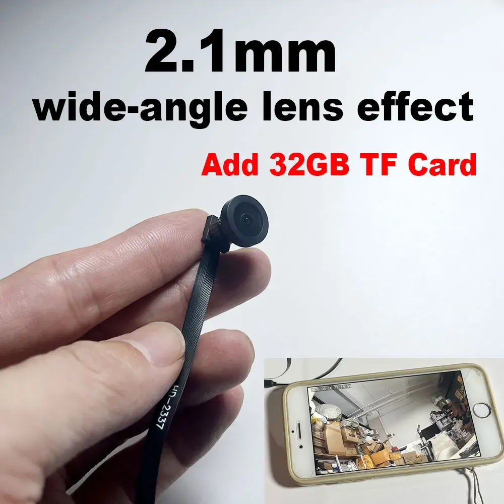 Caméra WiFi Tuya Mini PCB grand angle 2,1 mm 3 MP intérieure ONVIF avec audio intégré, emplacement pour carte TF, IPC, caméra de sécurité intelligente, application Tuya 10