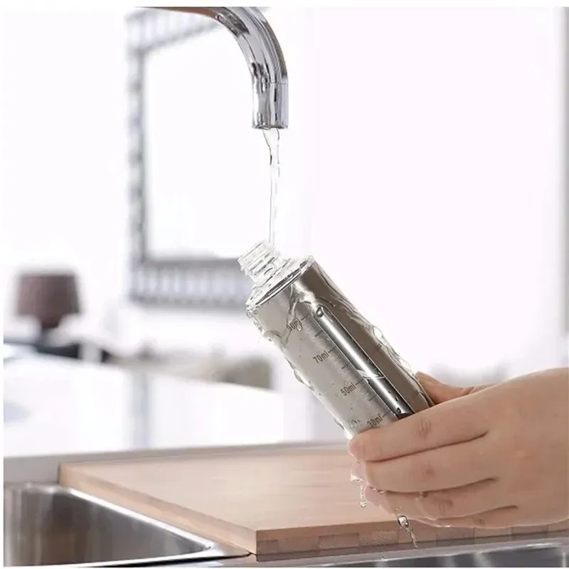 Pulvérisateur d'huile d'olive en acier inoxydable 304 pour barbecue et cuisson, bouteille de vinaigre et d'assaisonnement 4