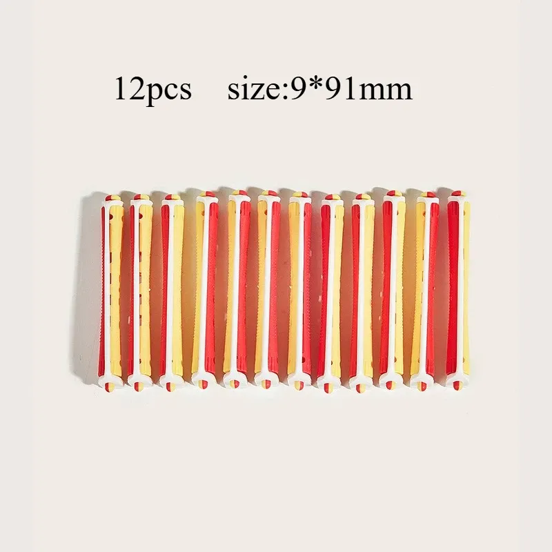 Bigoudis sans chaleur WANMEI, bigoudis souples à tige de bouclage pour boucles paresseuses, outil de coiffure pour vagues 10