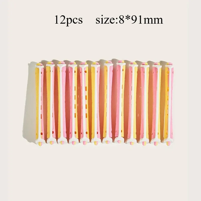 Bigoudis sans chaleur WANMEI, bigoudis souples à tige de bouclage pour boucles paresseuses, outil de coiffure pour vagues 12