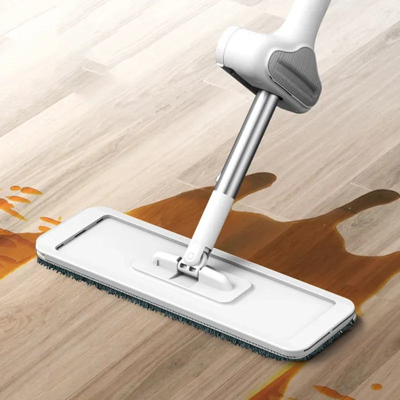 Serpillère Plate Rotative 360° avec Seau, Nettoyage Facile des Sols 5