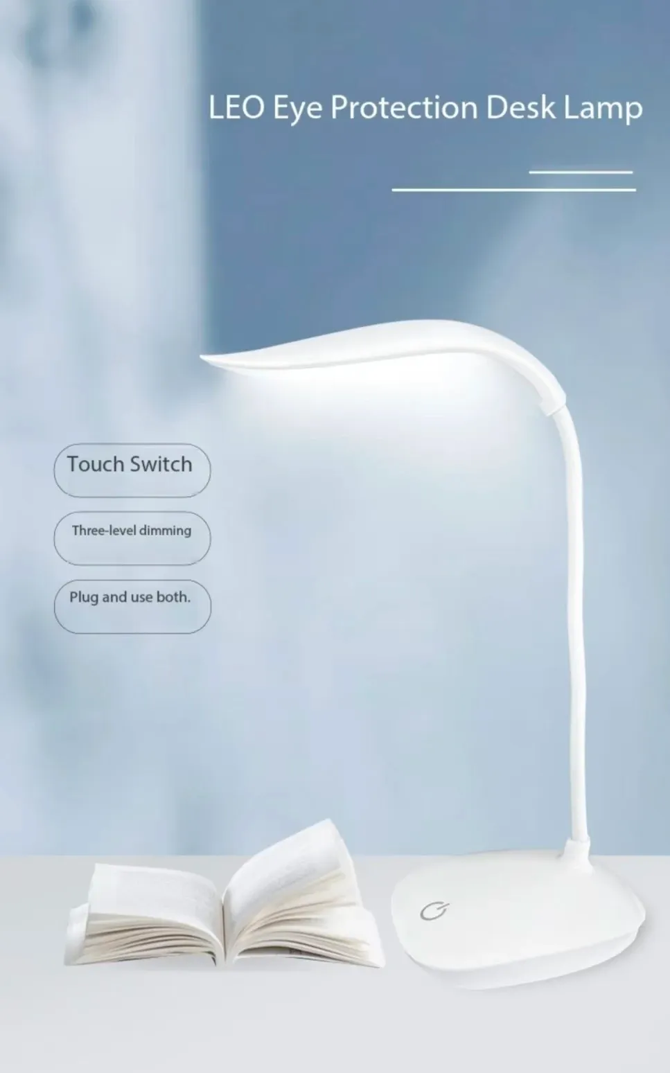Lampe LED rechargeable, détails du design