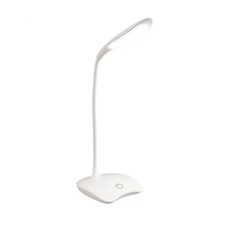 Lampe de bureau LED rechargeable par USB, protection des yeux, lumière de nuit pour chambre, lampe de chevet pour étudiant, lampe de lecture 6