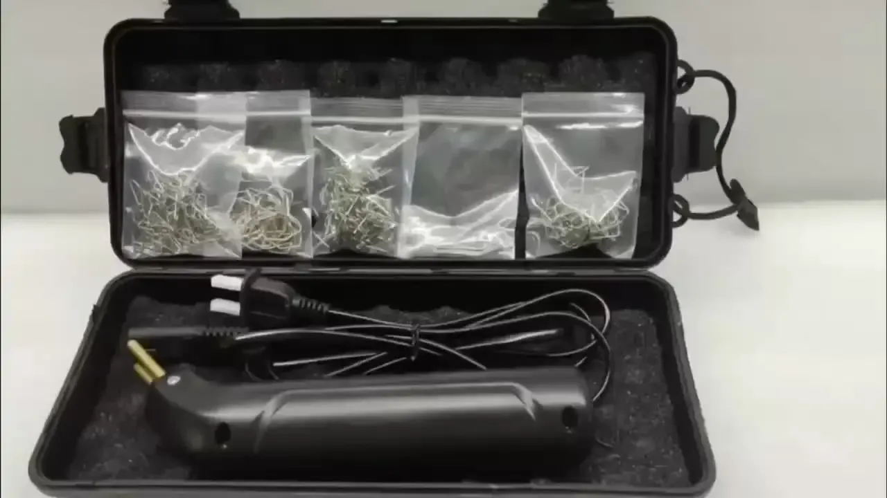 Aperçu vidéo du kit de soudage plastique en action