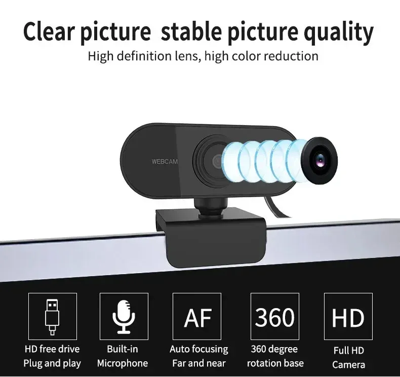 Vue détaillée de la webcam