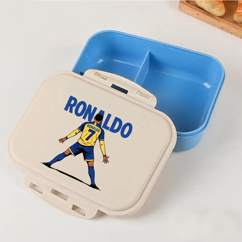 Gros plan sur la boîte à bento Kawaii