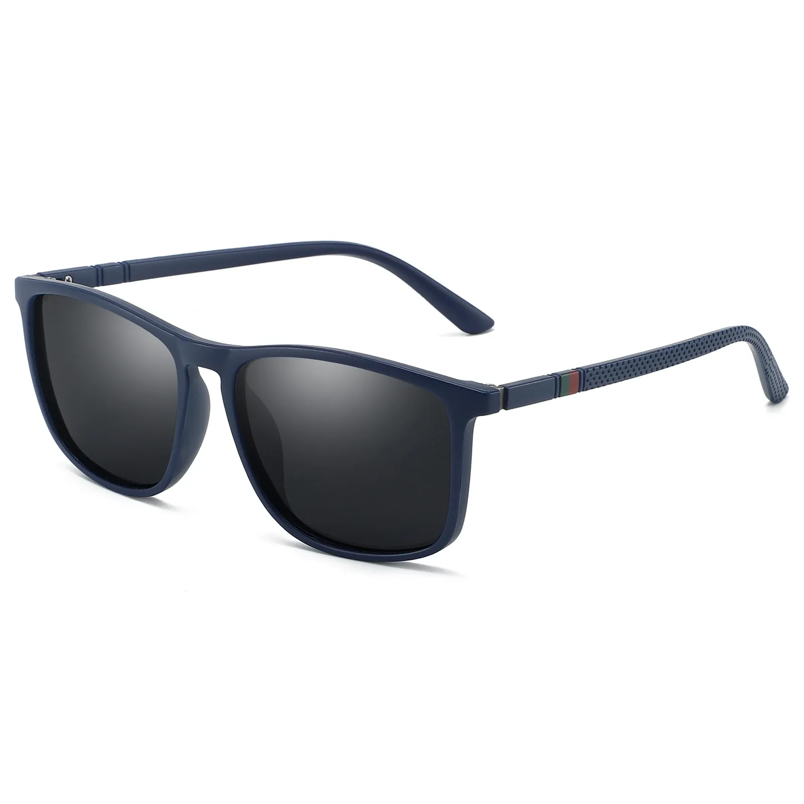 Lunettes de soleil carrées polarisées pour hommes et femmes, conduite et pêche, protection UV400 4