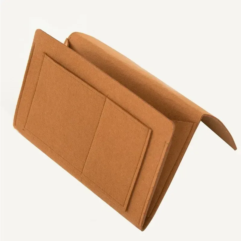 Boîte de rangement suspendue en feutre pour dortoir, idéale pour CD, magazines, papeterie et téléphones portables 7
