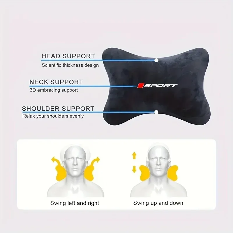Coussin de soutien pour appui-tête de voiture 4