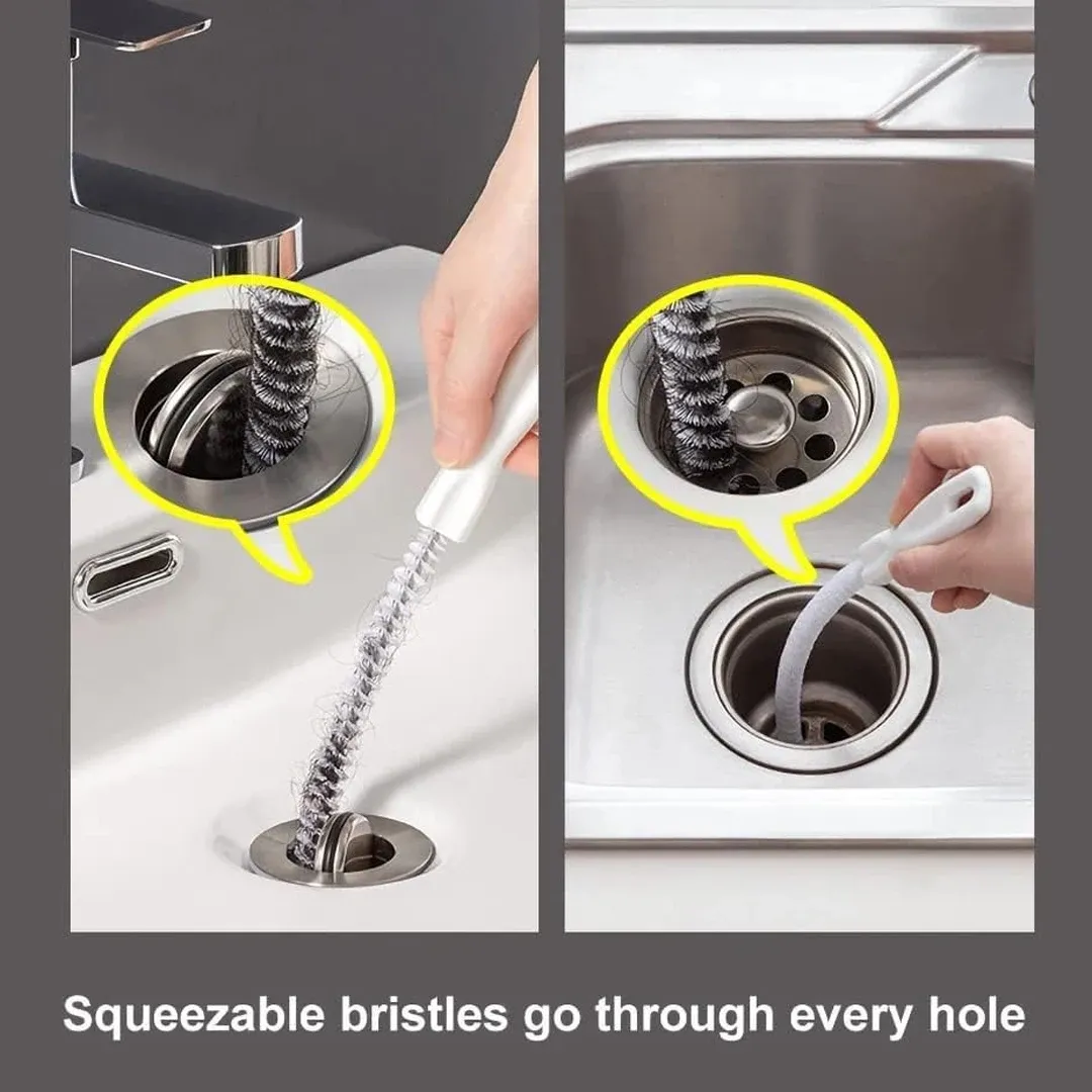 Outil de débouchage flexible pour canalisations et siphons de salle de bain 5
