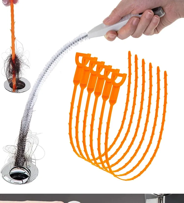 Outil de débouchage de drain flexible