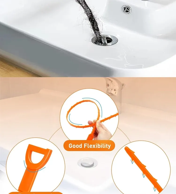 Brosse de nettoyage pour drain