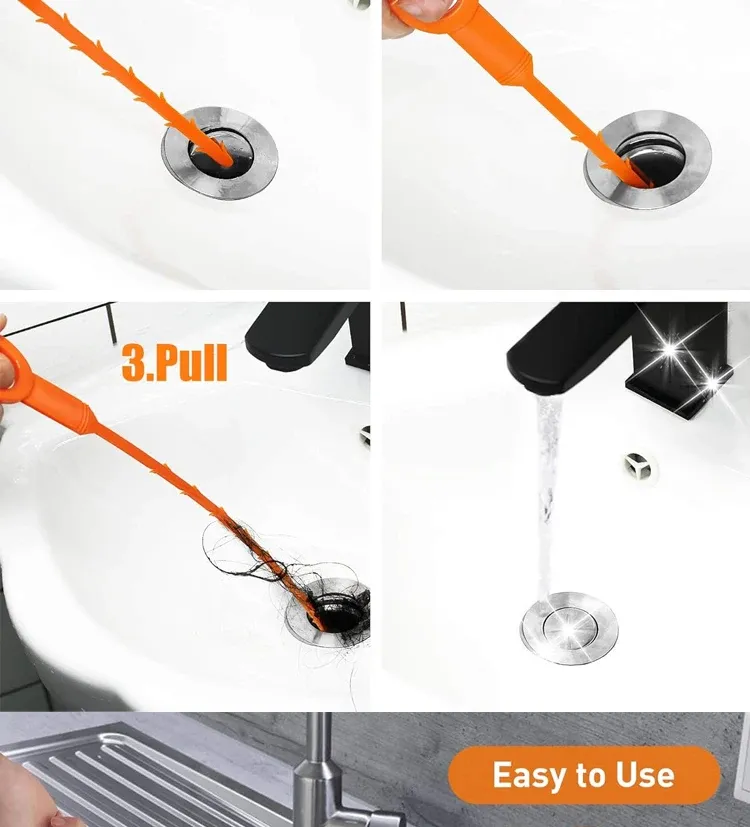 Outil de débouchage pour lavabo