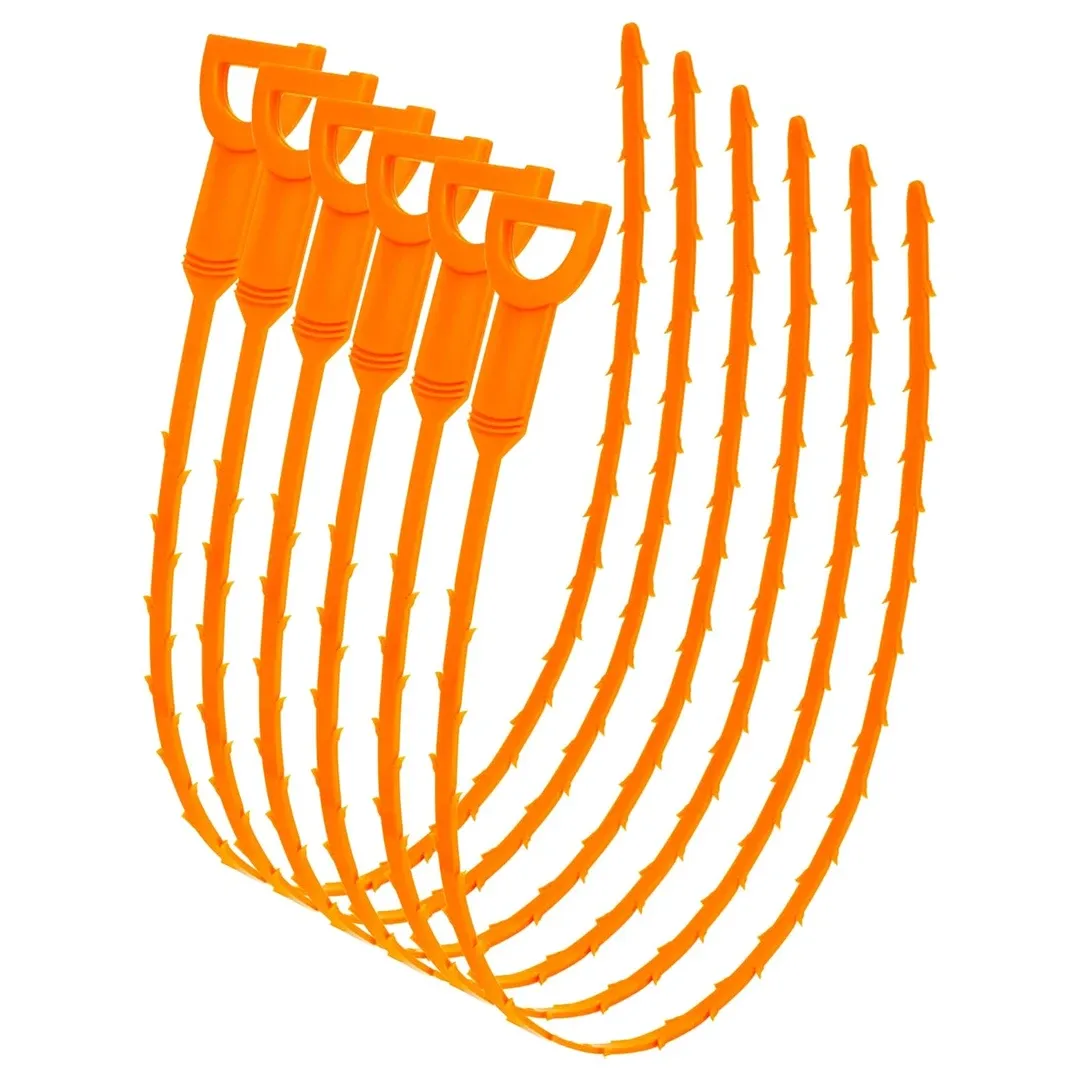 Outil de débouchage flexible pour canalisations et siphons de salle de bain 8