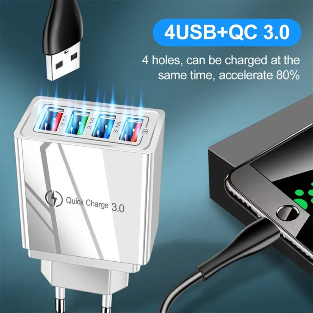 Chargeur USB multi-ports détail complémentaire