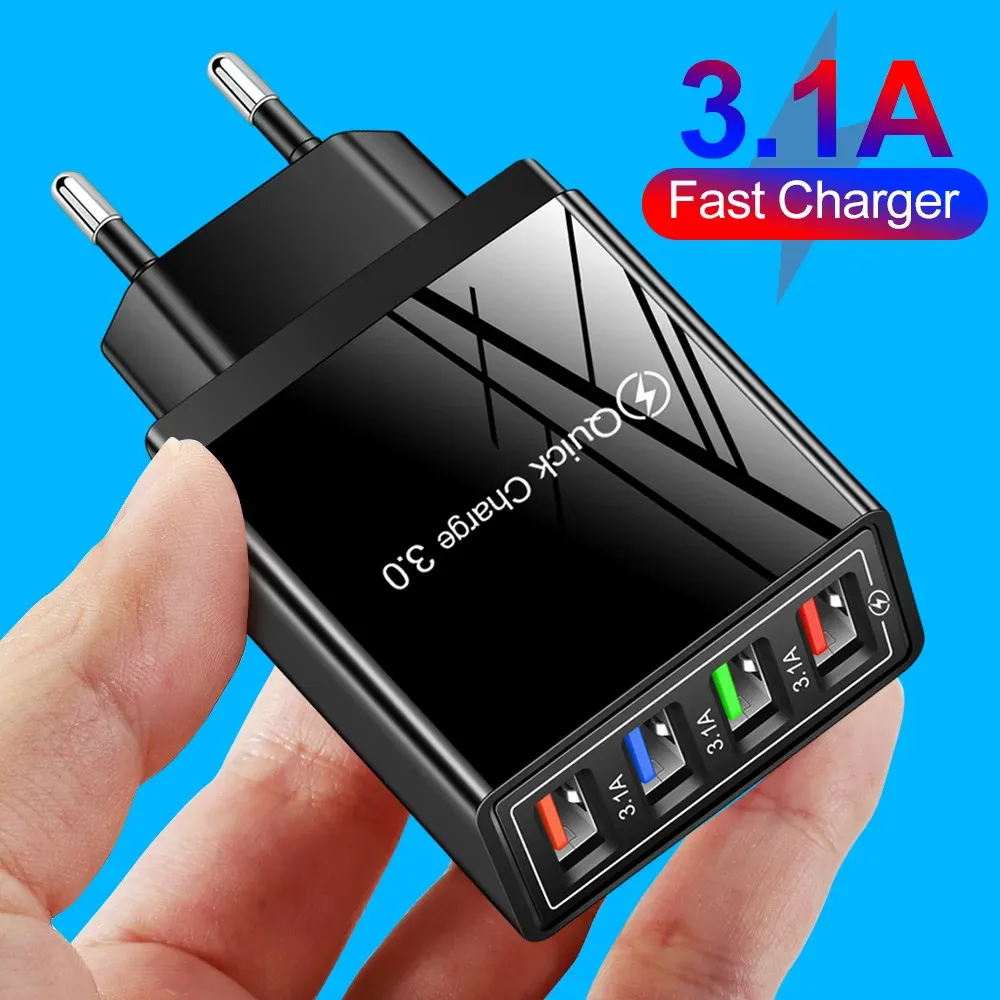 Chargeur USB multi-ports détail complémentaire