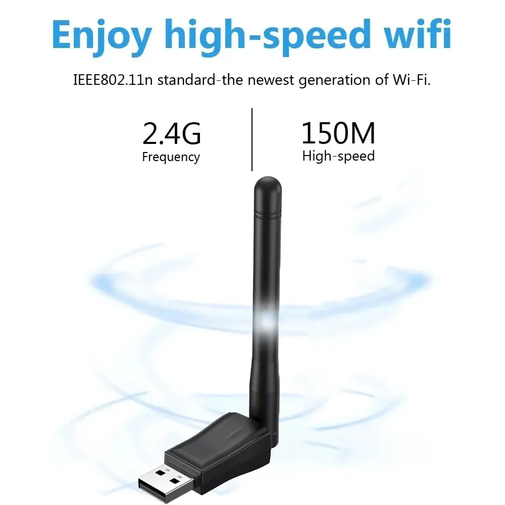 Adaptateur Wi-Fi USB mini en détail