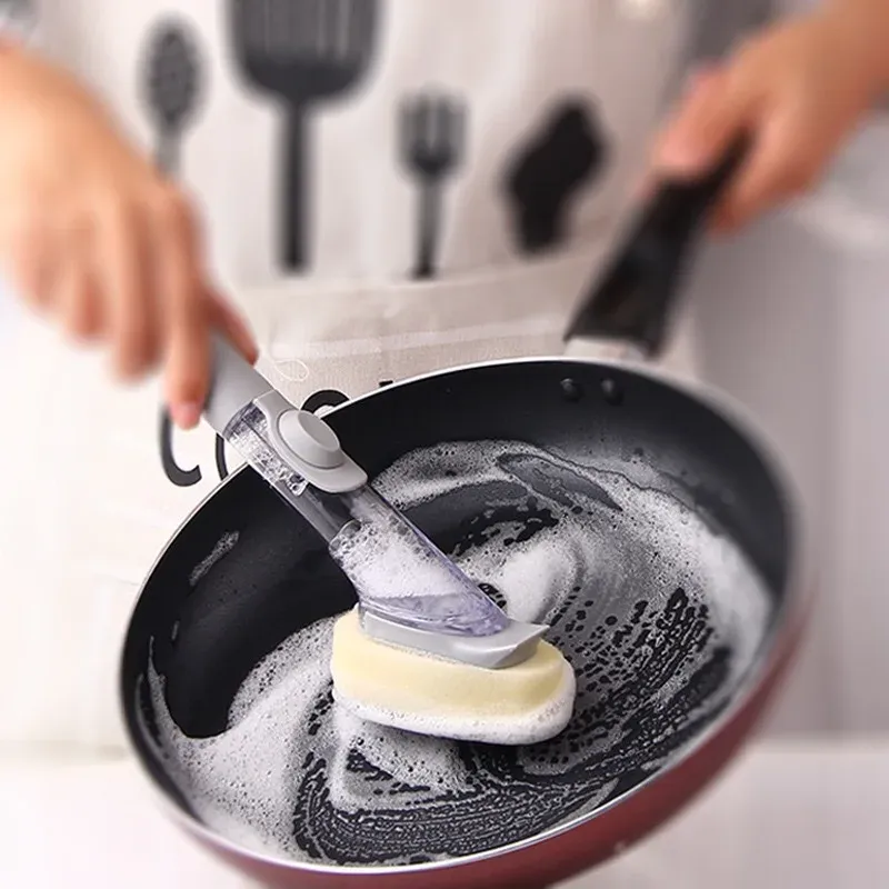 Brosse de nettoyage rechargeable pour cuisine