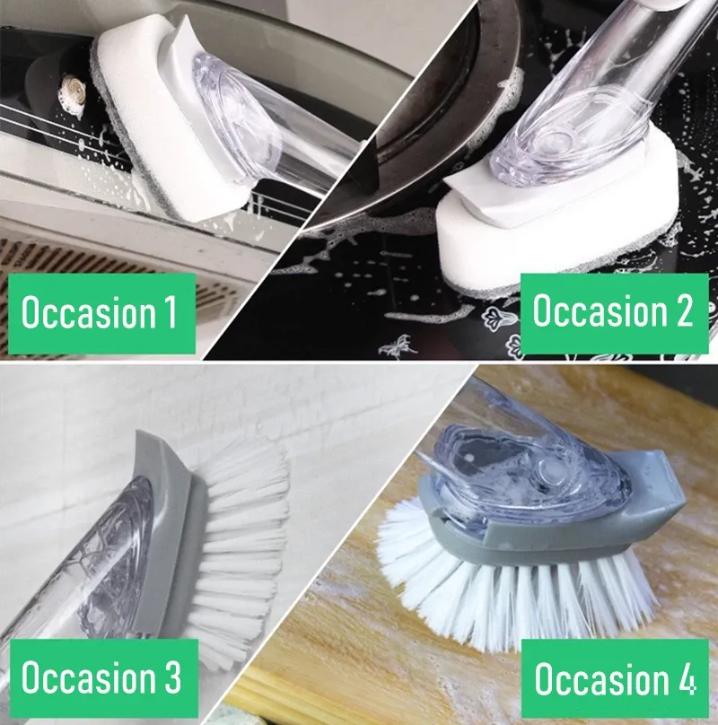 Brosse de nettoyage en détail