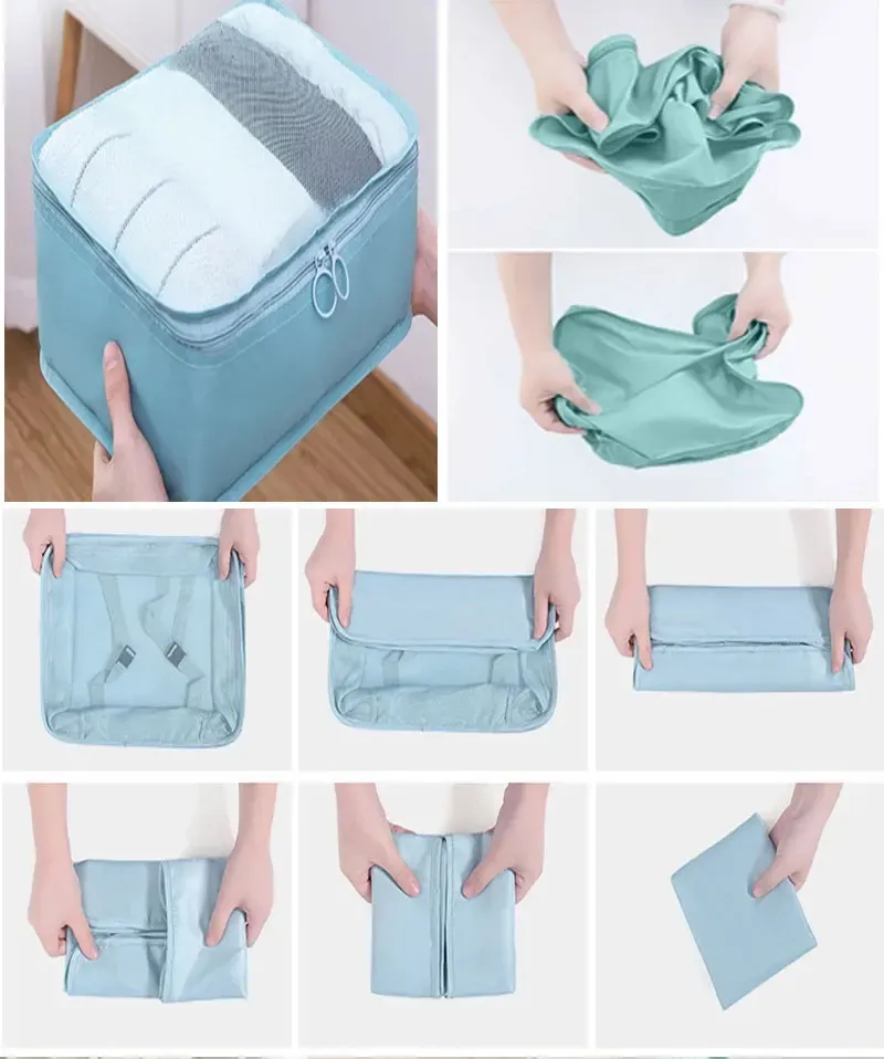 Sacs de rangement dans une garde-robe