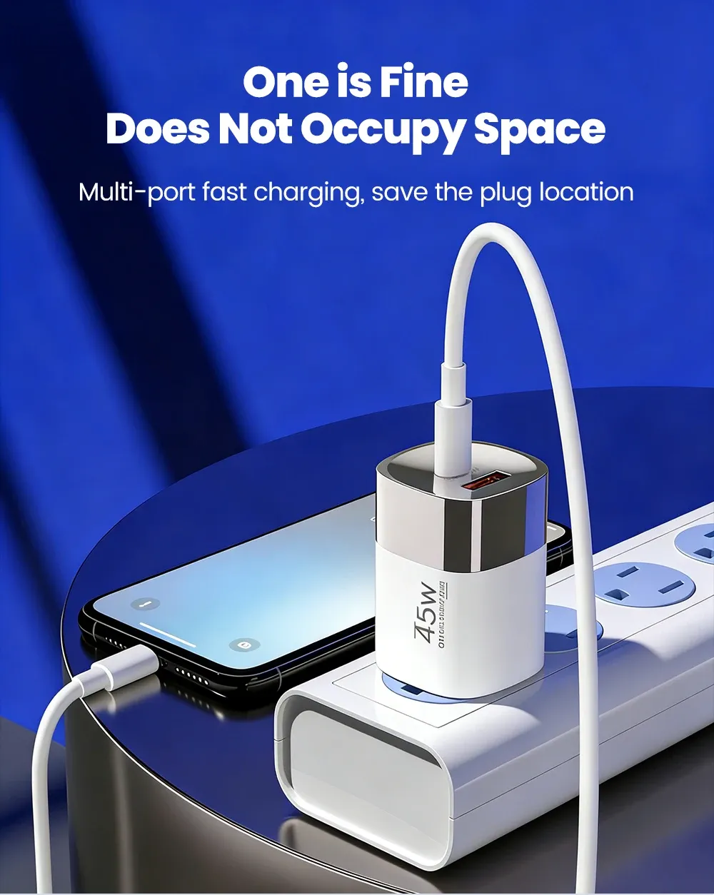 Ports USB Type-C pour une charge simultanée