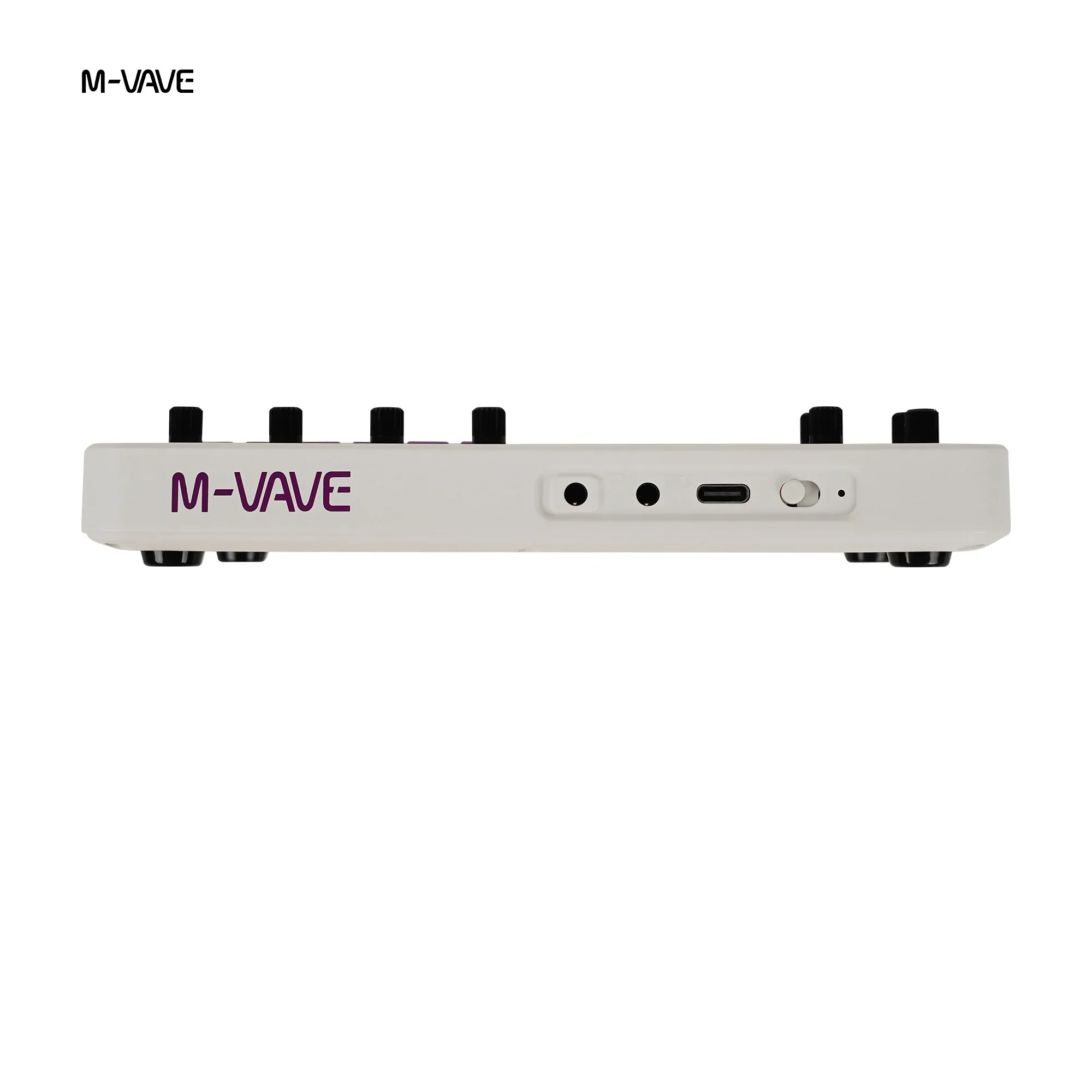 Pédale d'effets M-Vave FM-1 – Synthétiseur Bluetooth portable, autonomie 12 h, 6 opérateurs, MIDI, 32 algorithmes, 128 préréglages intégrés 4
