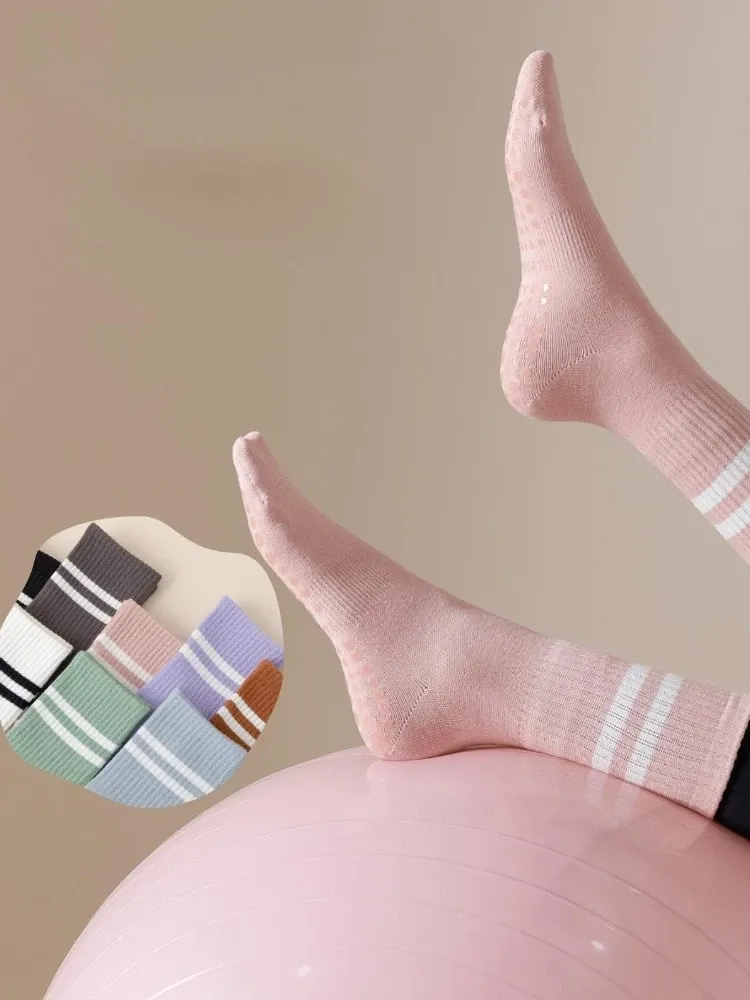 Chaussettes de yoga premium vue détaillée
