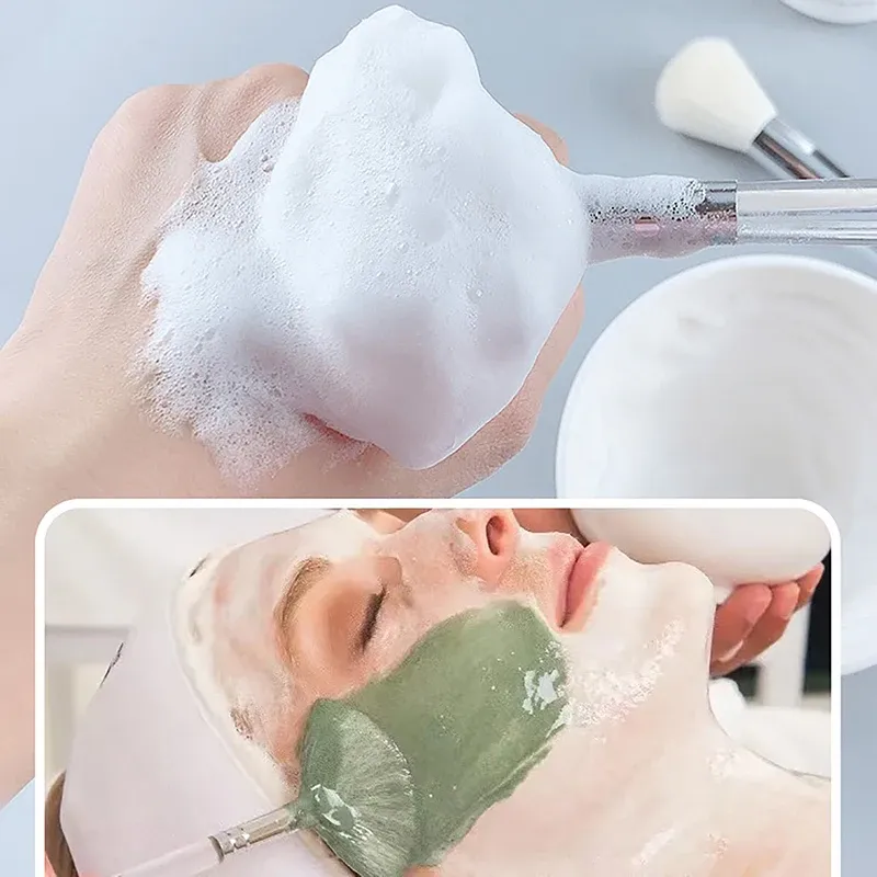 Brosse nettoyante pour le visage, détail des poils