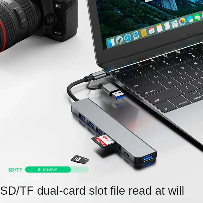 Station d'accueil USB-C, finition et connectique