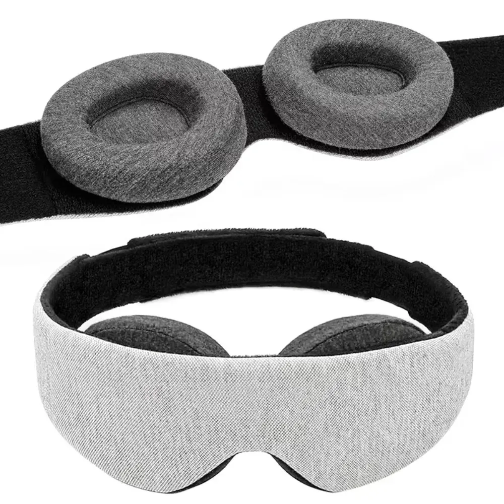 Masque de Sommeil 3D Occultant 100 %, Sans Pression sur les Yeux, pour Voyage, Bureau, Sieste et Méditation 7