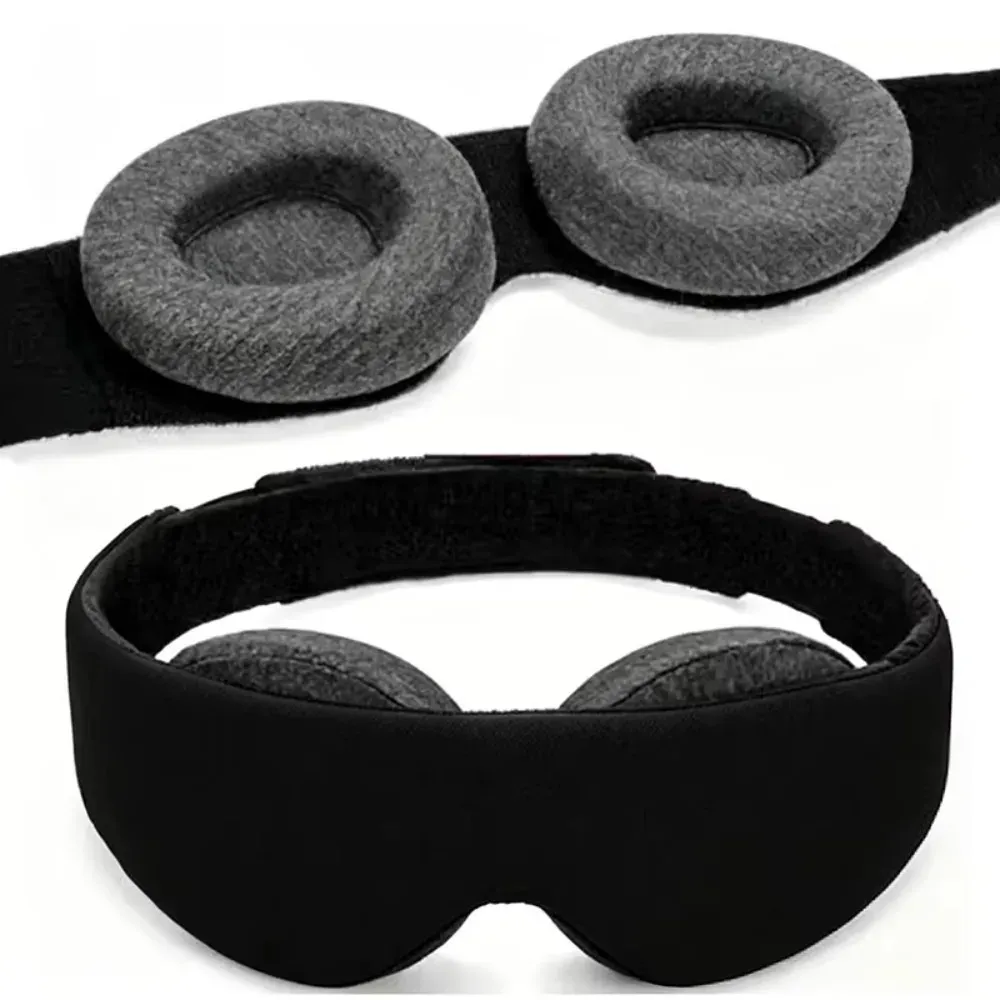 Masque de Sommeil 3D Occultant 100 %, Sans Pression sur les Yeux, pour Voyage, Bureau, Sieste et Méditation 8