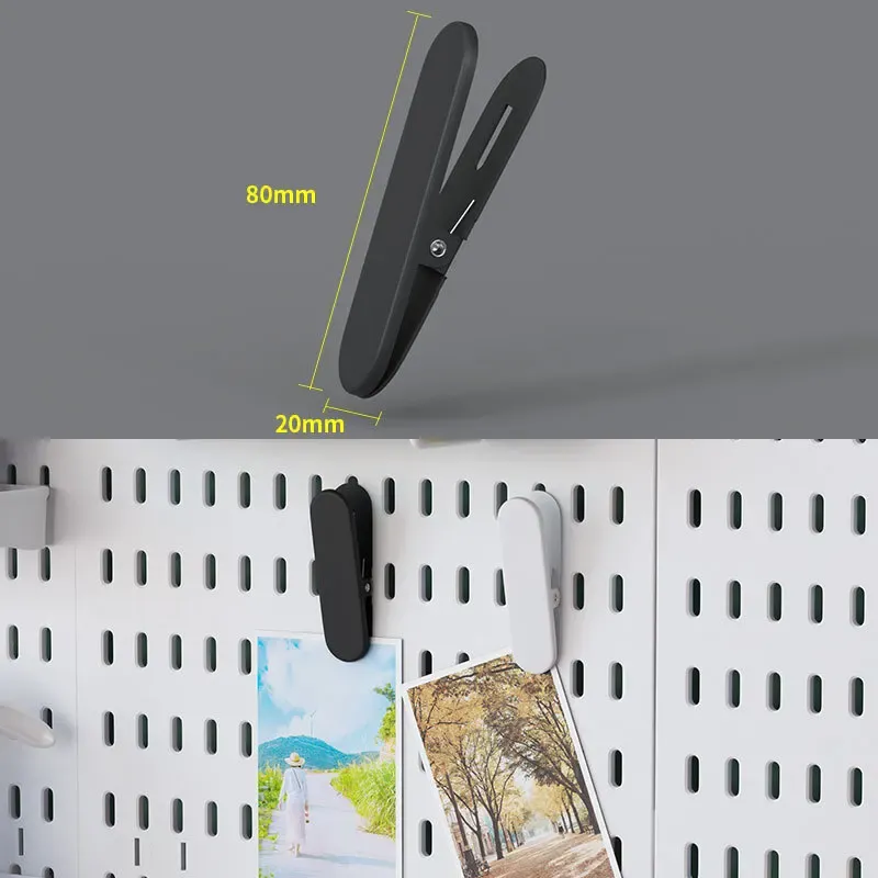 Étagères murales en panneau perforé pour salle de jeux, salle de bain et cuisine, organisateur de rangement avec accessoires 7