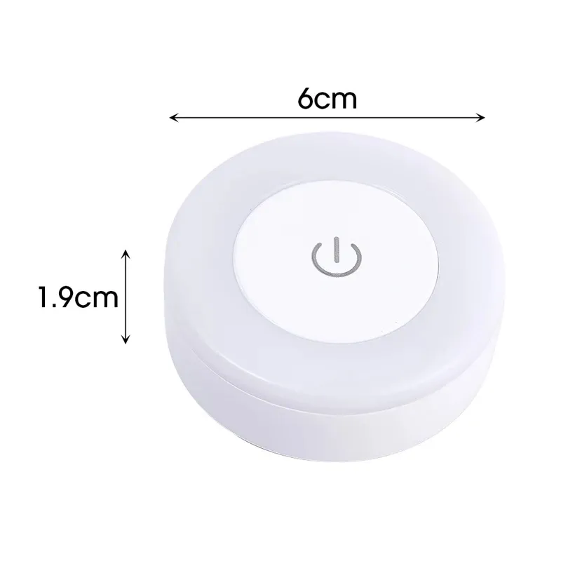 Veilleuse LED tactile rechargeable USB, magnétique et portable, à économie d'énergie, idéale pour chambre et couloir 4