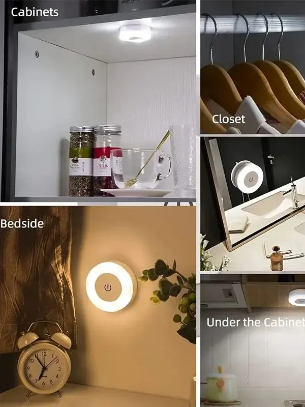 Veilleuse LED placée dans un couloir