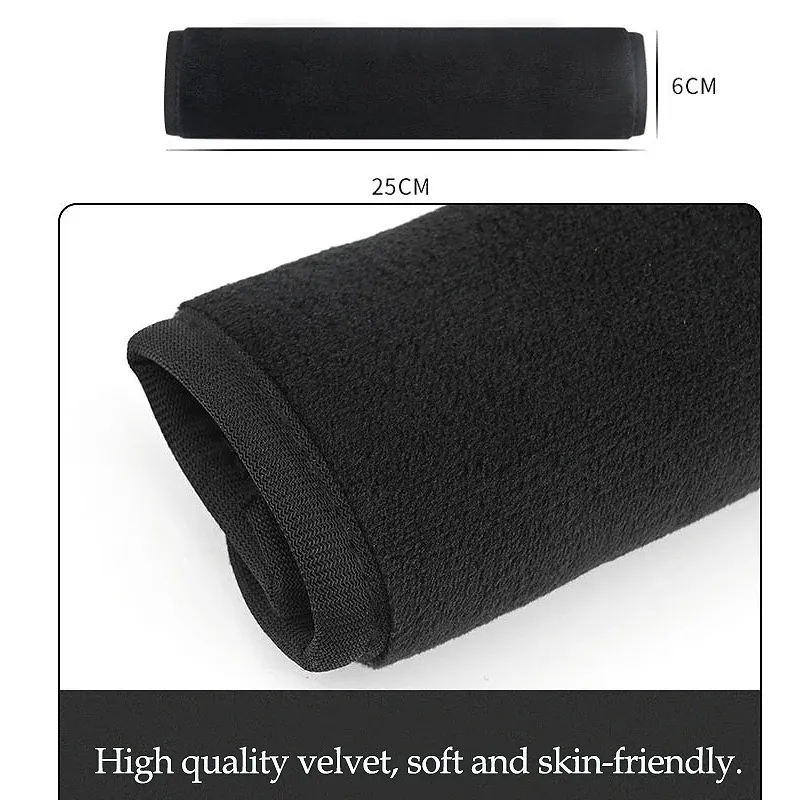 Housse de ceinture de sécurité pour voiture (lot de 2) – Coussinet d'épaule pour adultes et enfants, accessoire d'intérieur 4