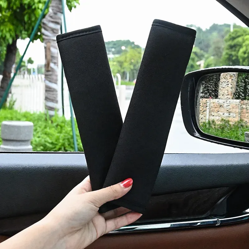 Housse de ceinture de sécurité pour voiture (lot de 2) – Coussinet d'épaule pour adultes et enfants, accessoire d'intérieur 7