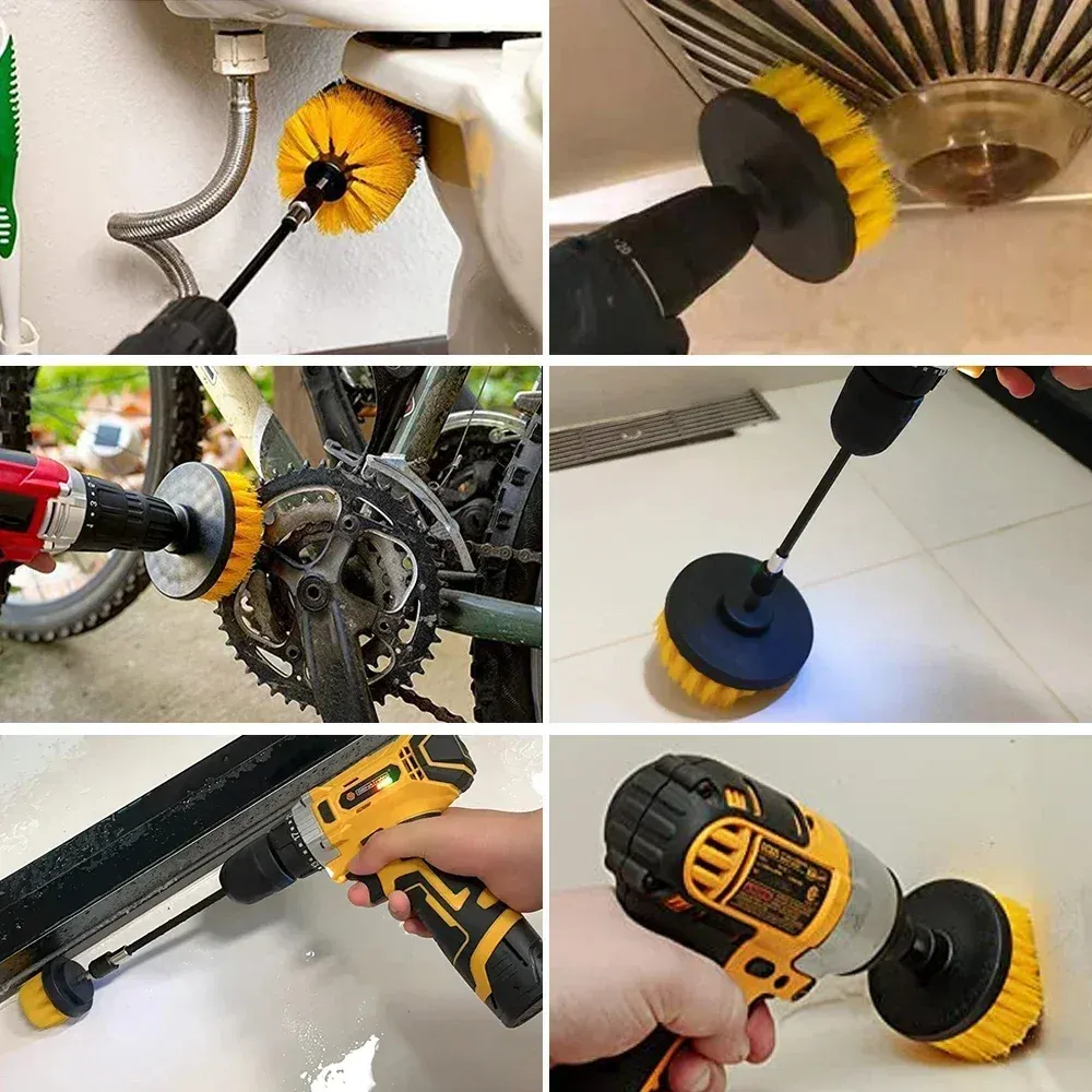 Brosse de nettoyage haute densité, finition détaillée