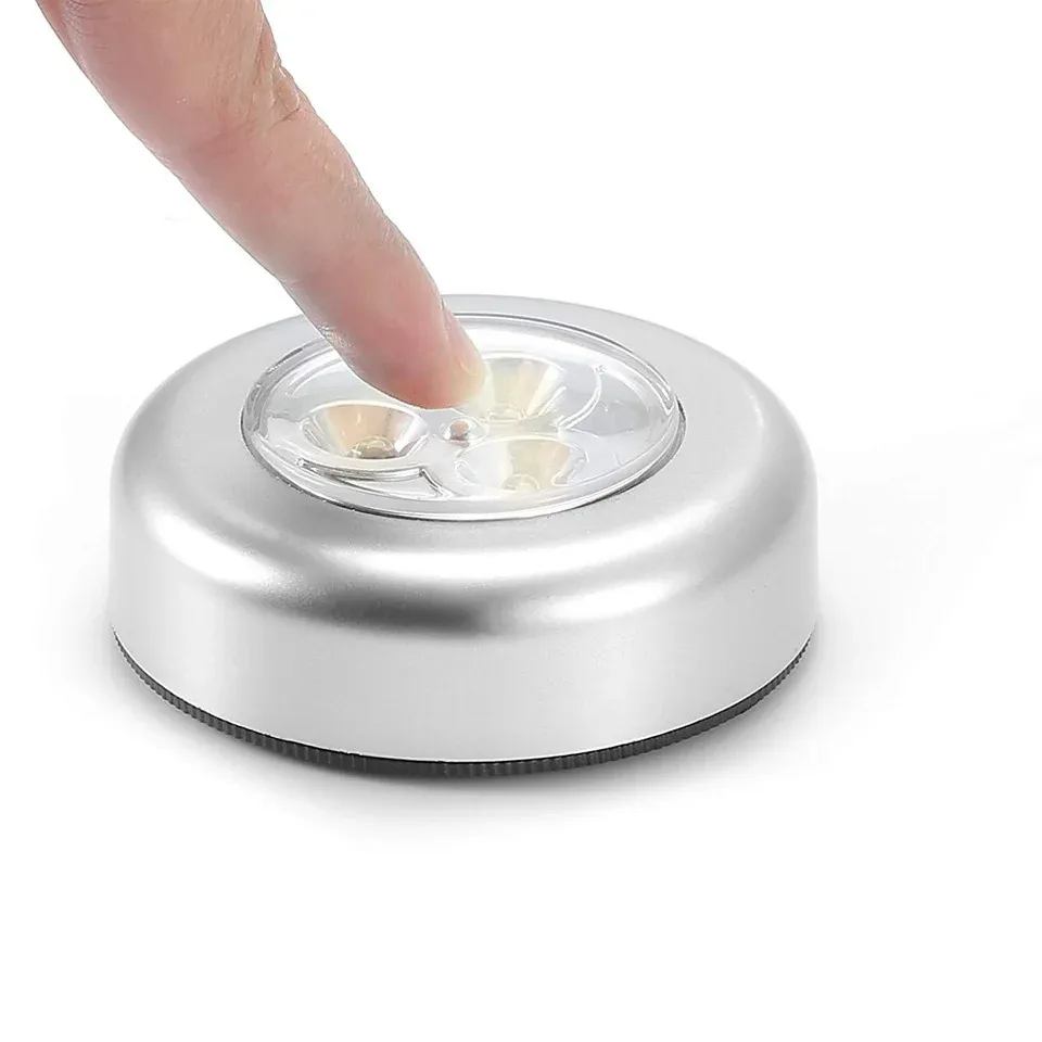 Veilleuse tactile sans fil pour armoire, utilisation en espace de rangement