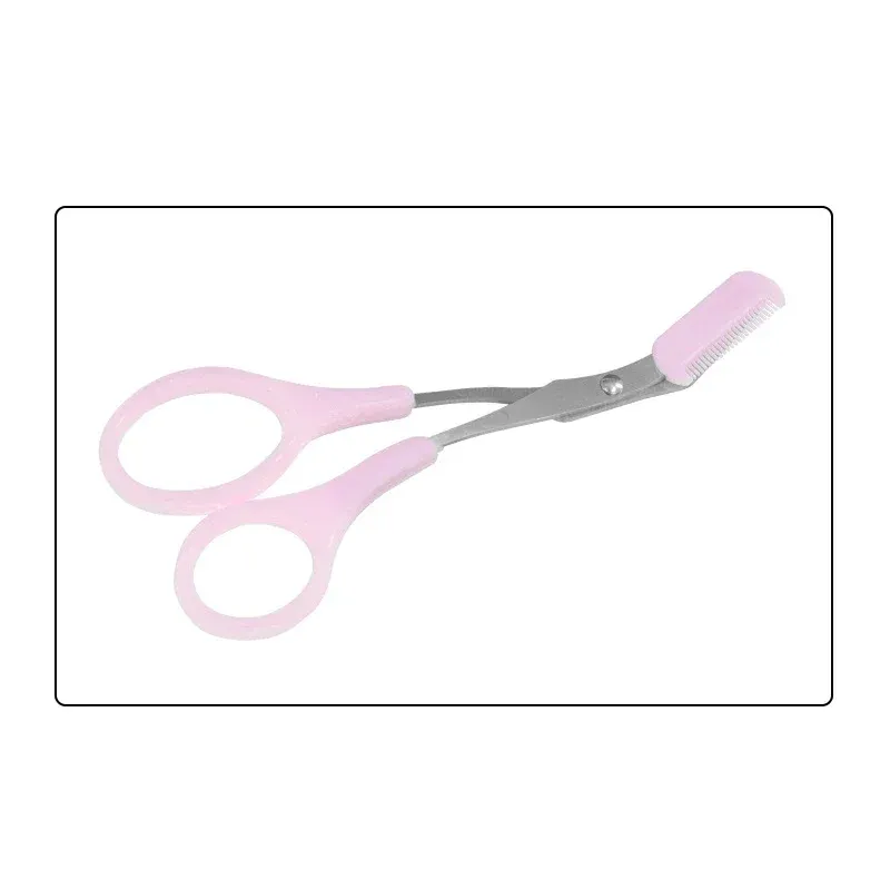Ciseaux à sourcils, détail des finitions