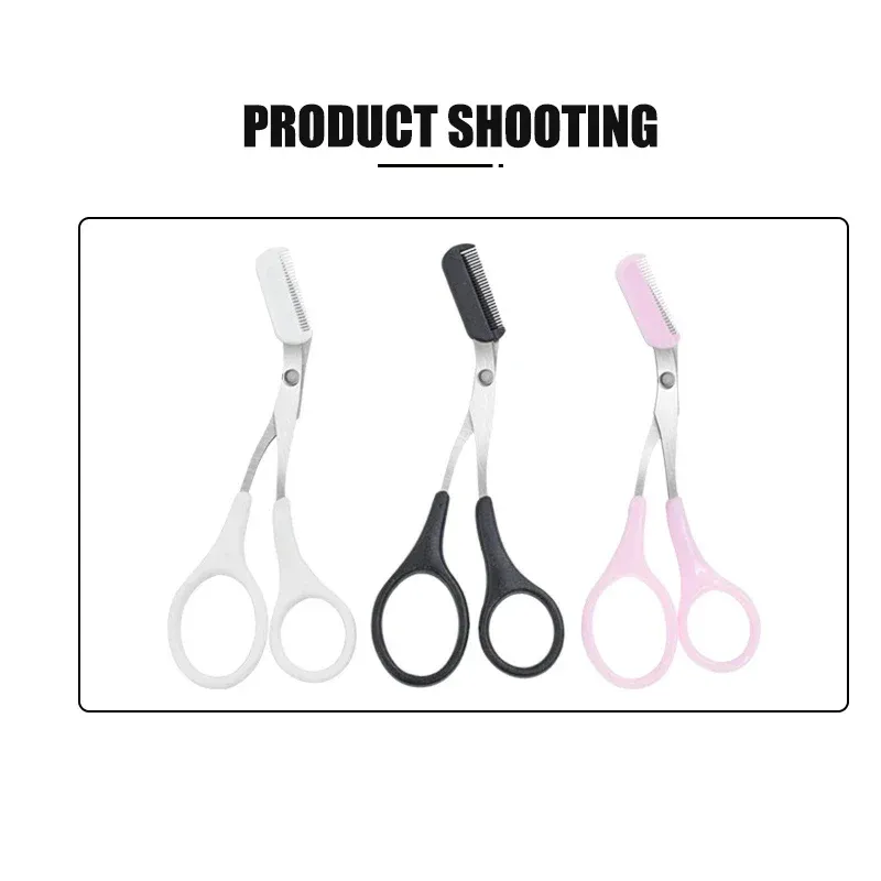 Ciseaux tondeuse à sourcils, vue rapprochée