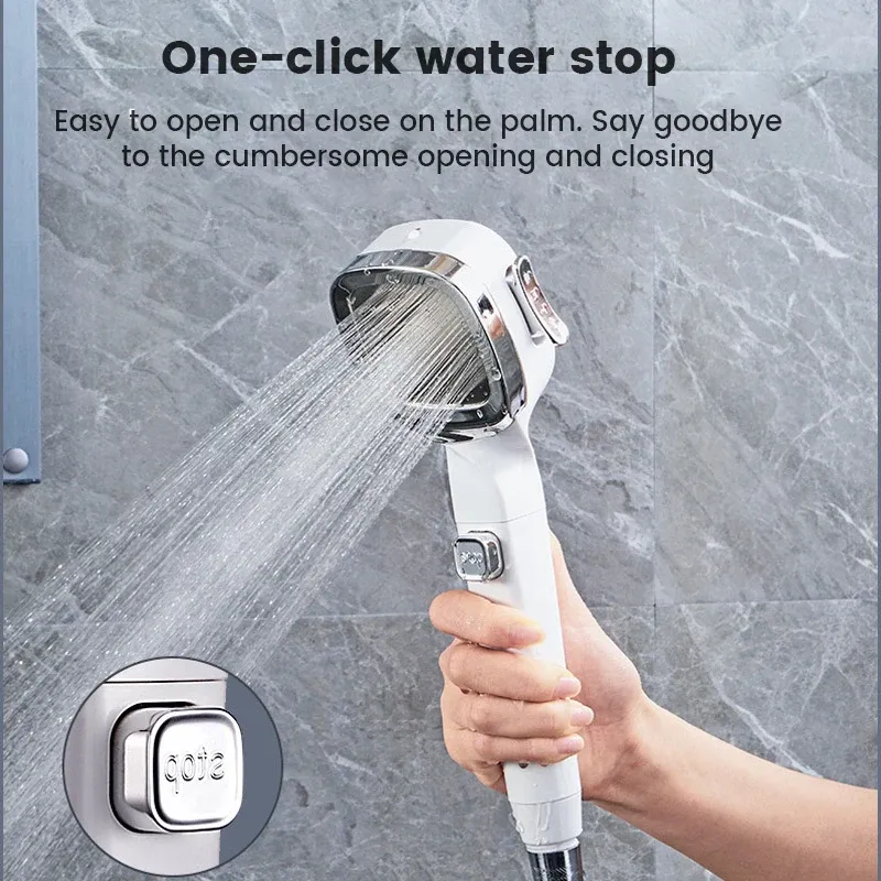 Pommeau de douche haute pression, confort au quotidien