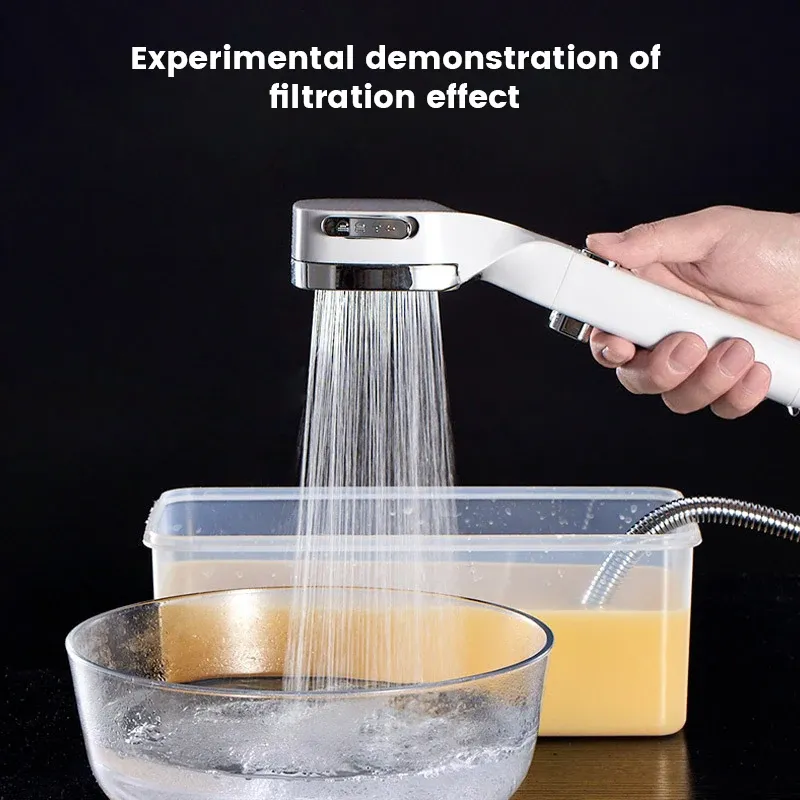 Pommeau de douche haute pression, nettoyage facile