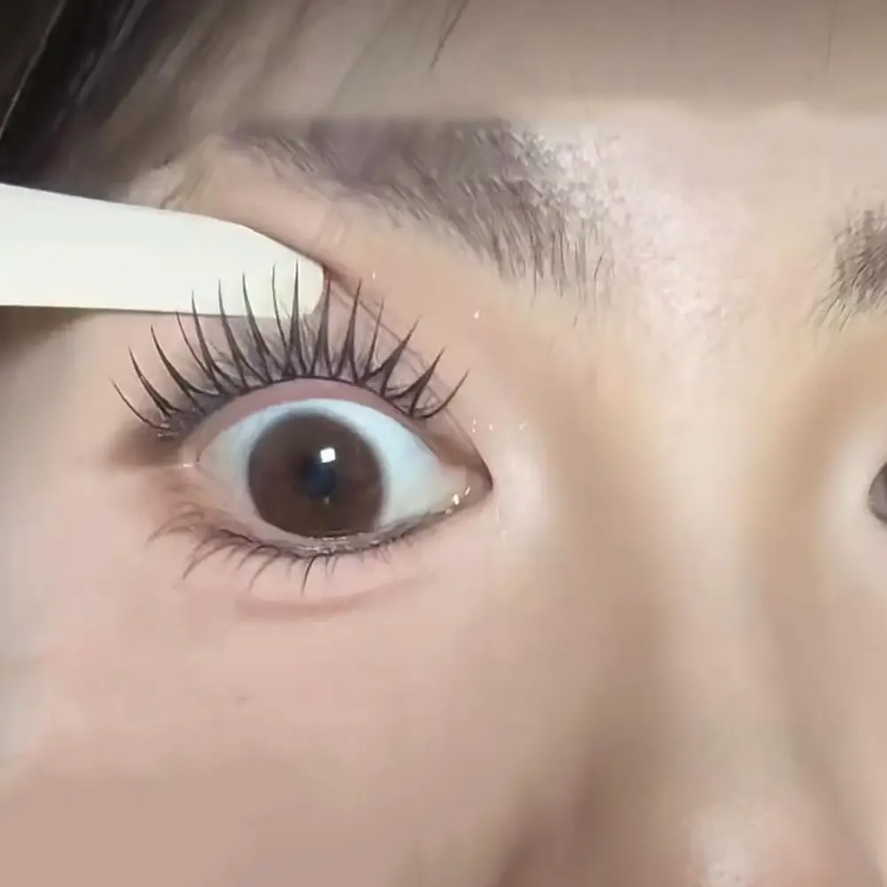 Extensions de cils coréennes DIY, cils individuels en grappes, forme en U, courbure C, noir, longueurs mixtes, sans colle 2