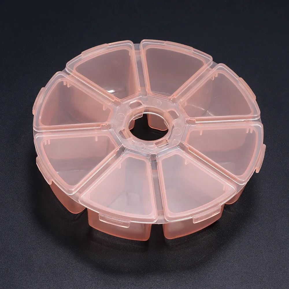 Boîte à bijoux en plastique, organiseur réglable à 5 à 28 compartiments, boîte de rangement pour perles et bijoux, étui rectangulaire 10