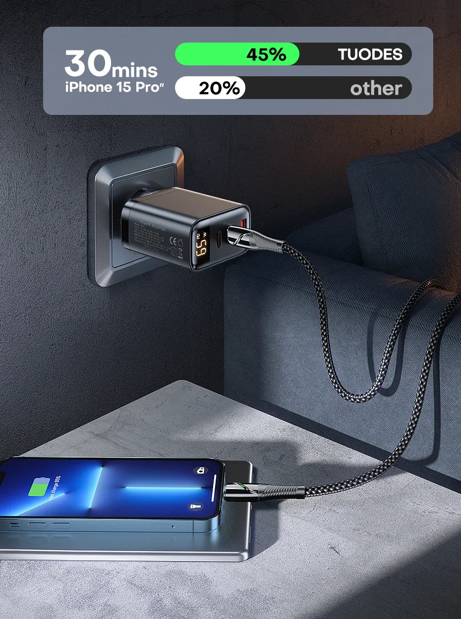 Recharge rapide pour iPhone