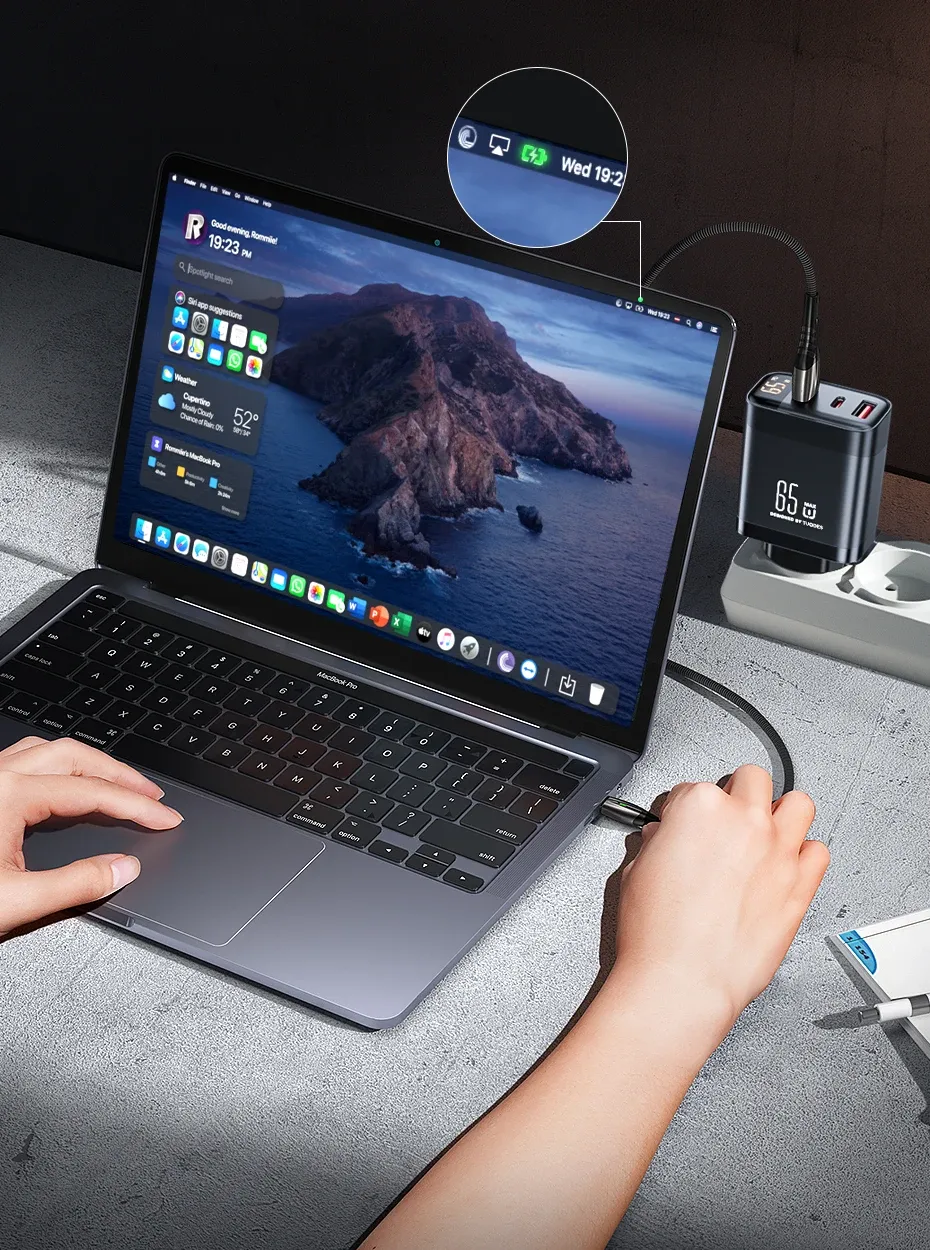 Recharge rapide pour MacBook Pro 13