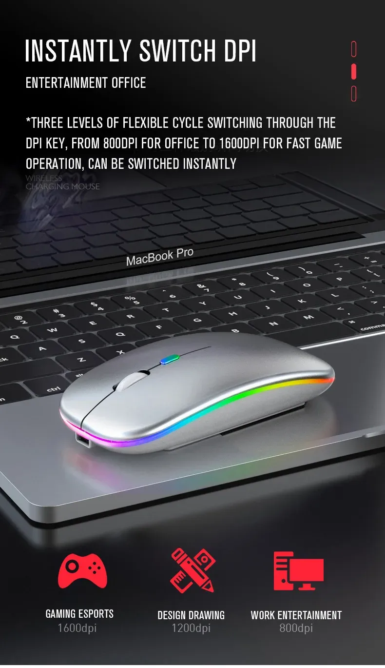 Finition et détails de la souris